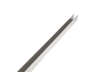 Perfil U Canaleta em Aço Inox 304 12mm Perfil U Canaleta em Aço Inox 304 12mm