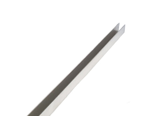 Perfil U Canaleta em Aço Inox 304 8mm Perfil U Canaleta em Aço Inox 304 8mm