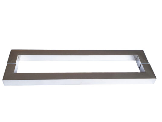 Puxador Porta Pivotante Portão Duplo Inox 304 30cm U Puxador Porta Pivotante Portão Duplo Inox 304 30cm U