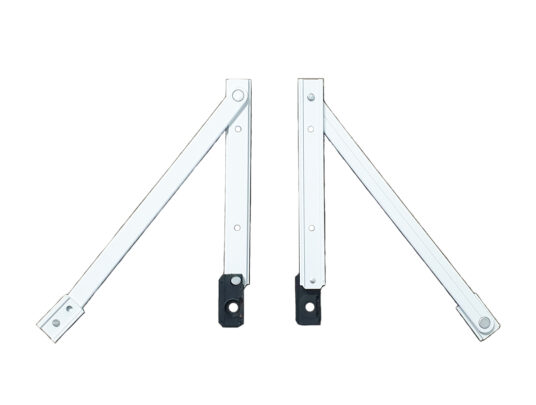 Braço Articulado para Janela Maxim Ar 500mm em Alumínio Braço Articulado para Janela Maxim Ar 500mm em Alumínio