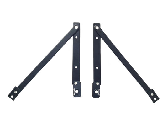 Braço Articulado para Janela Maxim Ar 400mm em Alumínio Braço Articulado para Janela Maxim Ar 400mm em Alumínio