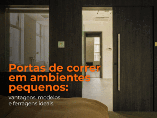 Portas de correr em ambientes pequenos: vantagens, modelos e ferragens ideais. Portas de correr em ambientes pequenos: vantagens, modelos e ferragens ideais.
