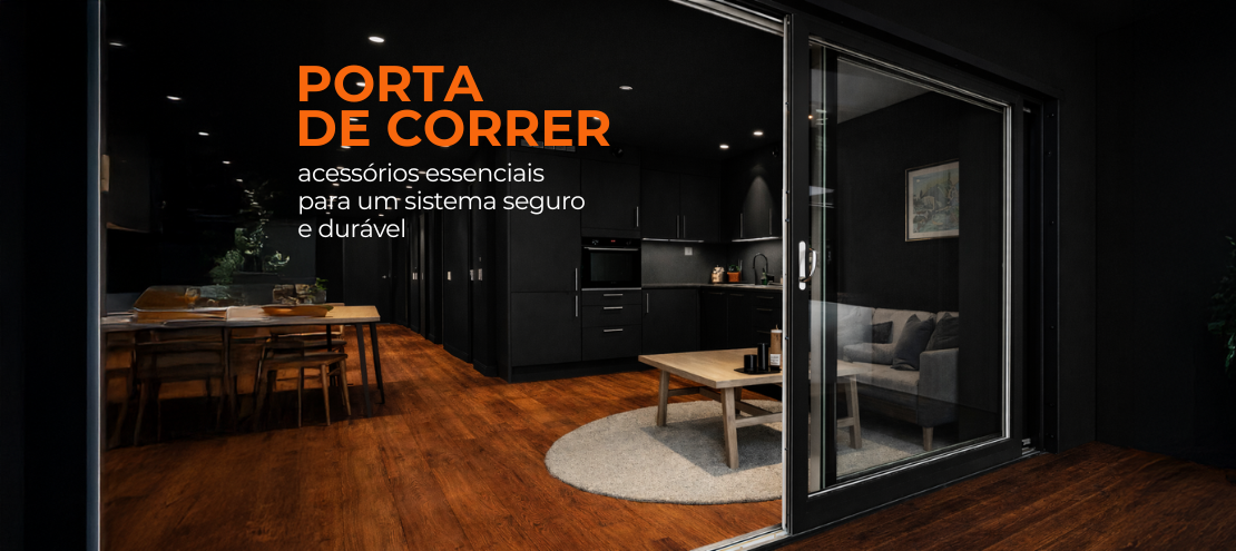 Porta de correr: acessórios essenciais para um sistema seguro e durável Porta de correr: acessórios essenciais para um sistema seguro e durável