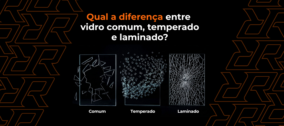 Qual a diferença entre vidro comum, temperado e laminado? Qual a diferença entre vidro comum, temperado e laminado?