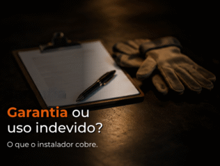 Garantia e responsabilidade: o que o instalador cobre e o que é uso indevido Garantia e responsabilidade: o que o instalador cobre e o que é uso indevido