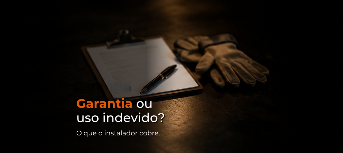 Garantia e responsabilidade: o que o instalador cobre e o que é uso indevido Garantia e responsabilidade: o que o instalador cobre e o que é uso indevido